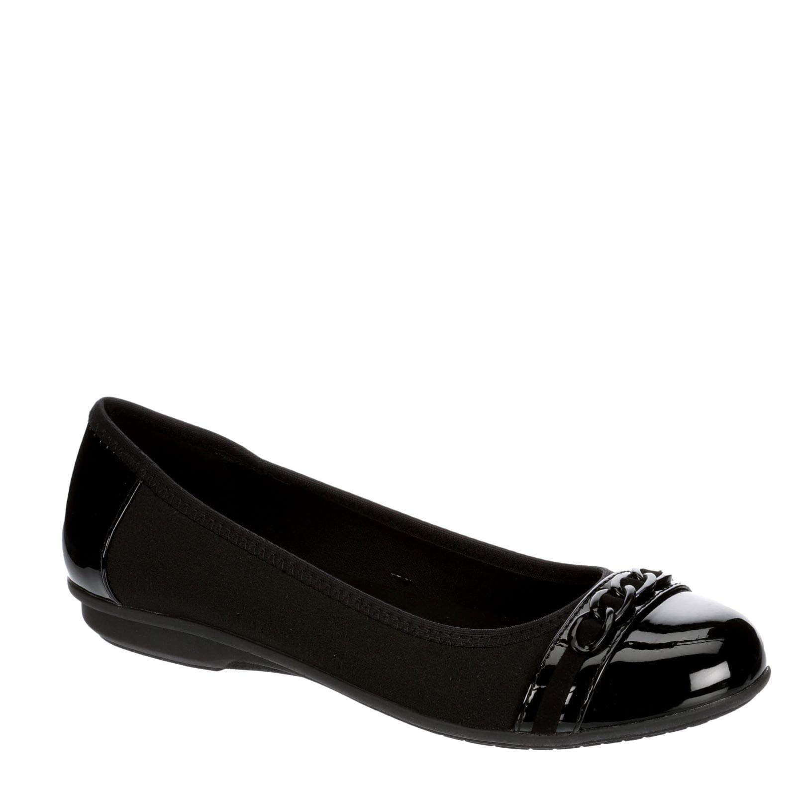 XAPPEALFaye - Women's Slip-on Round Toe Accented Dress Ballet Flats