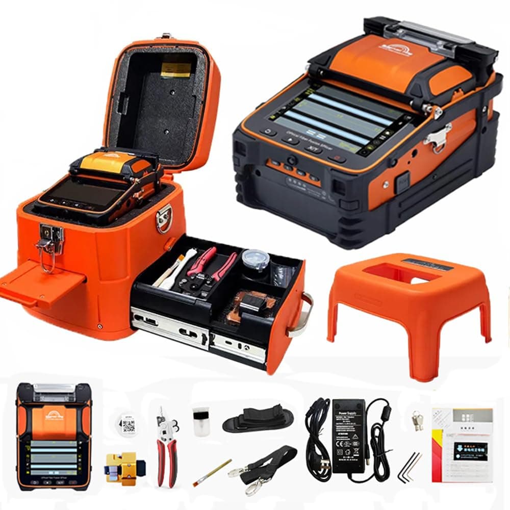 Sm&Mm Automatic Intelligent Optical Fiber Fusion Splicer Welding Splicing Machine (Ai-9) & Cleaver Kit …