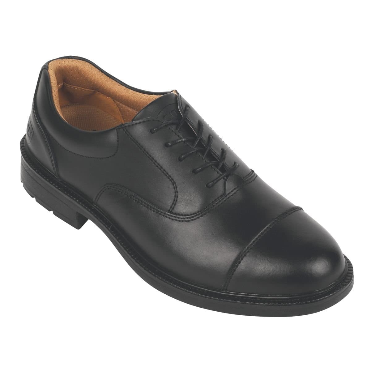 City Knights Oxford Executive Safety Shoes Black Size