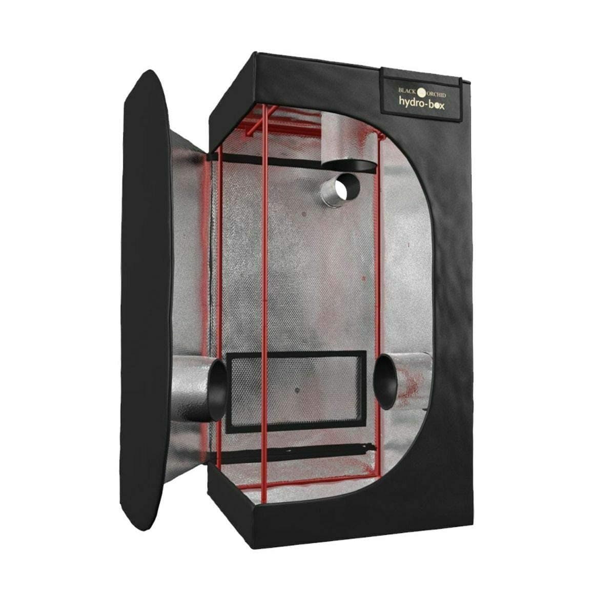 Black Orchid BO-TBOL-50-50-100 50x50x100 Tent Hydroponics Hydroponic Indoor Grow Room Fan Tent Bud Room Plant Grow Fan - Black