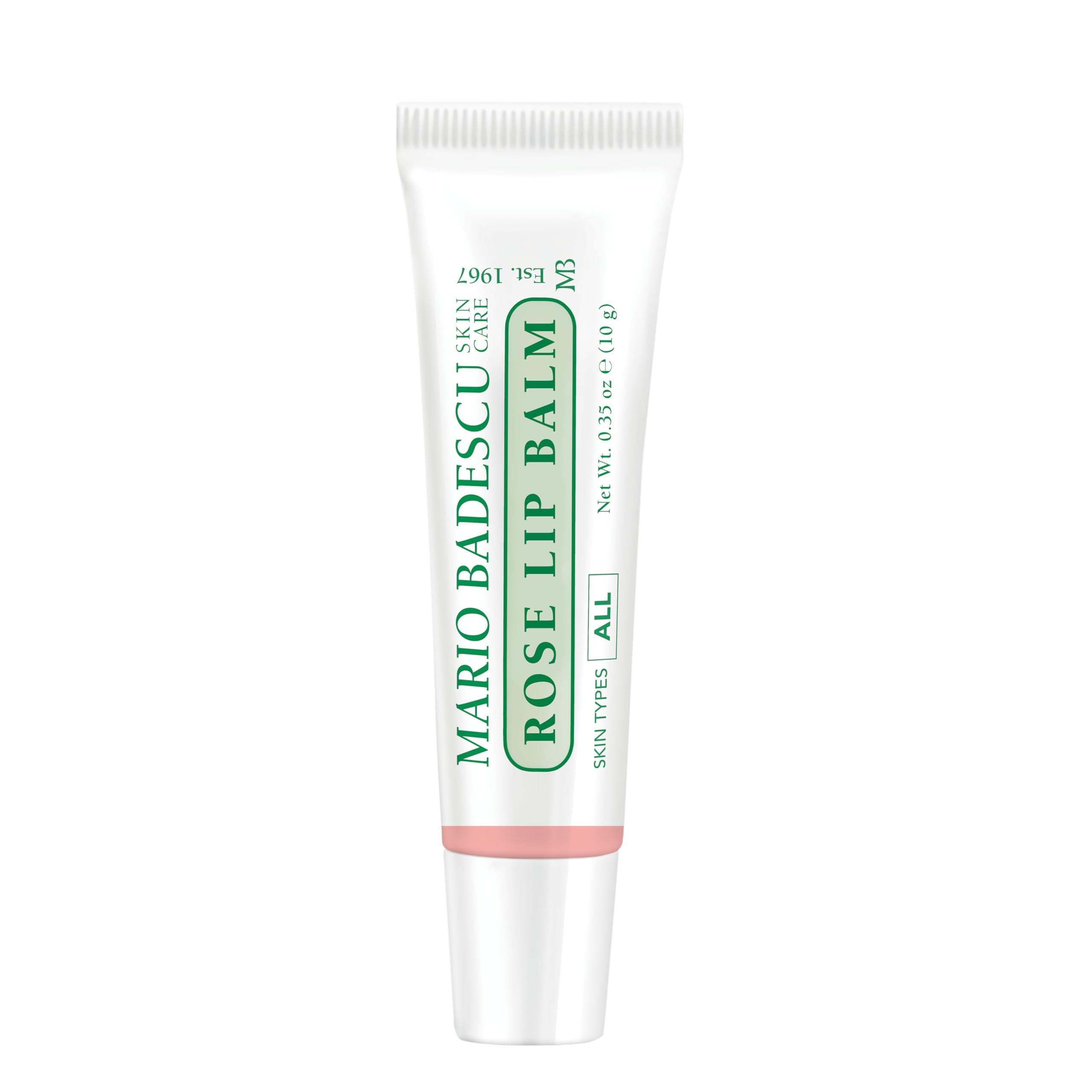 Mario Badescu Moisturizing Lip Balm for Dry Cracked Lips, Infused with Coconut Oil and Shea Butter, Ultra-Nourishing Lip Care Moisturizer for Soft, Smooth and Supple Lips