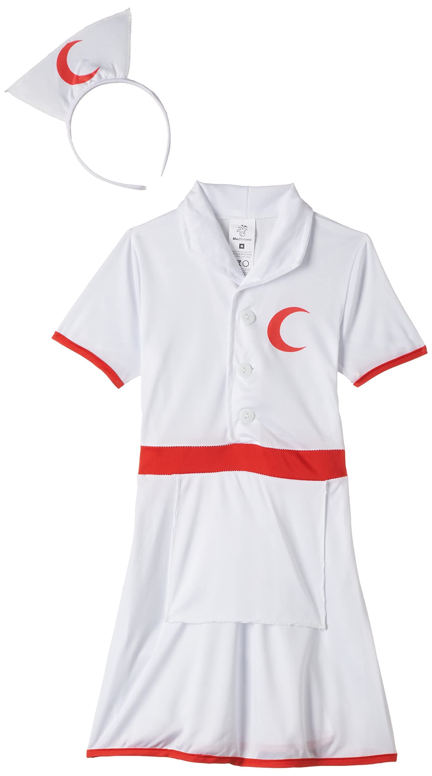 Mad Costumes Toys Nurse Professions for Kids, Medium 5 to 6 Years