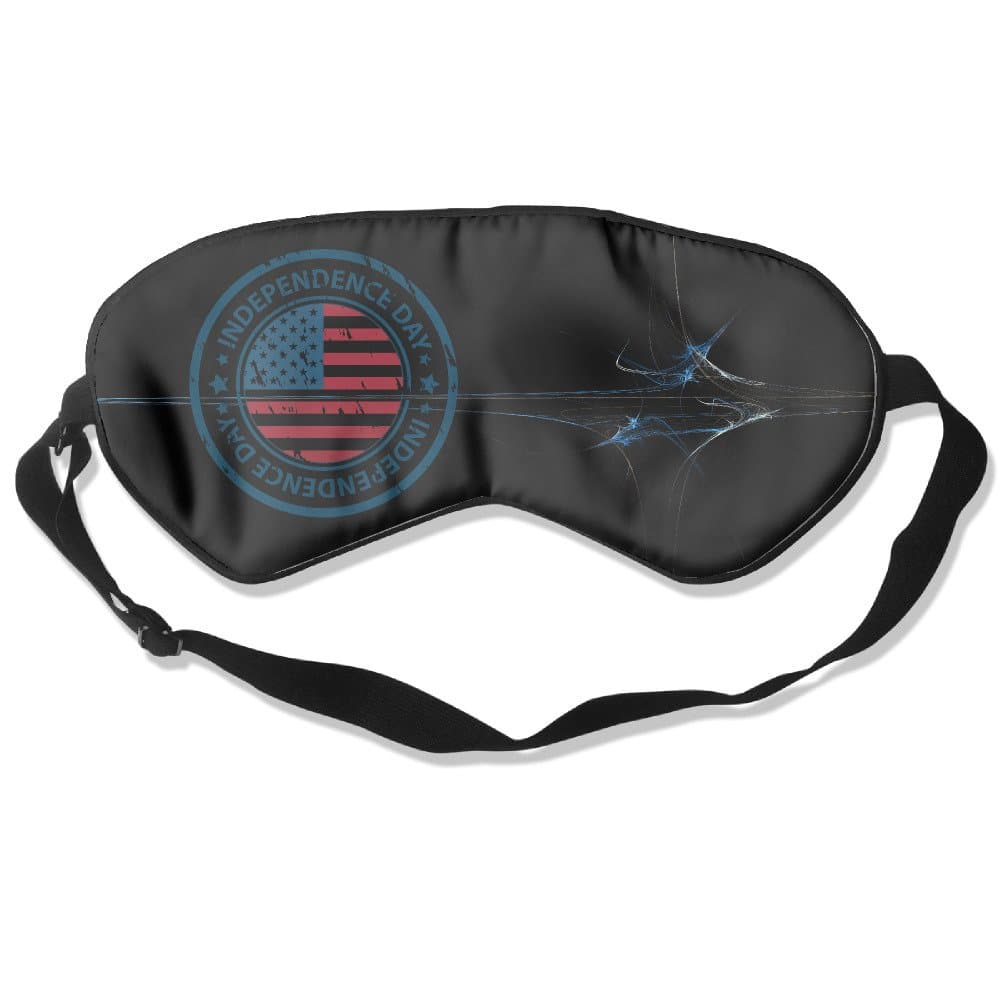 Hotboy19 America Indepedndence Day Comfortable Sleep Mask Eyeshade For Travel, Shift Work & Meditation Blindfold.