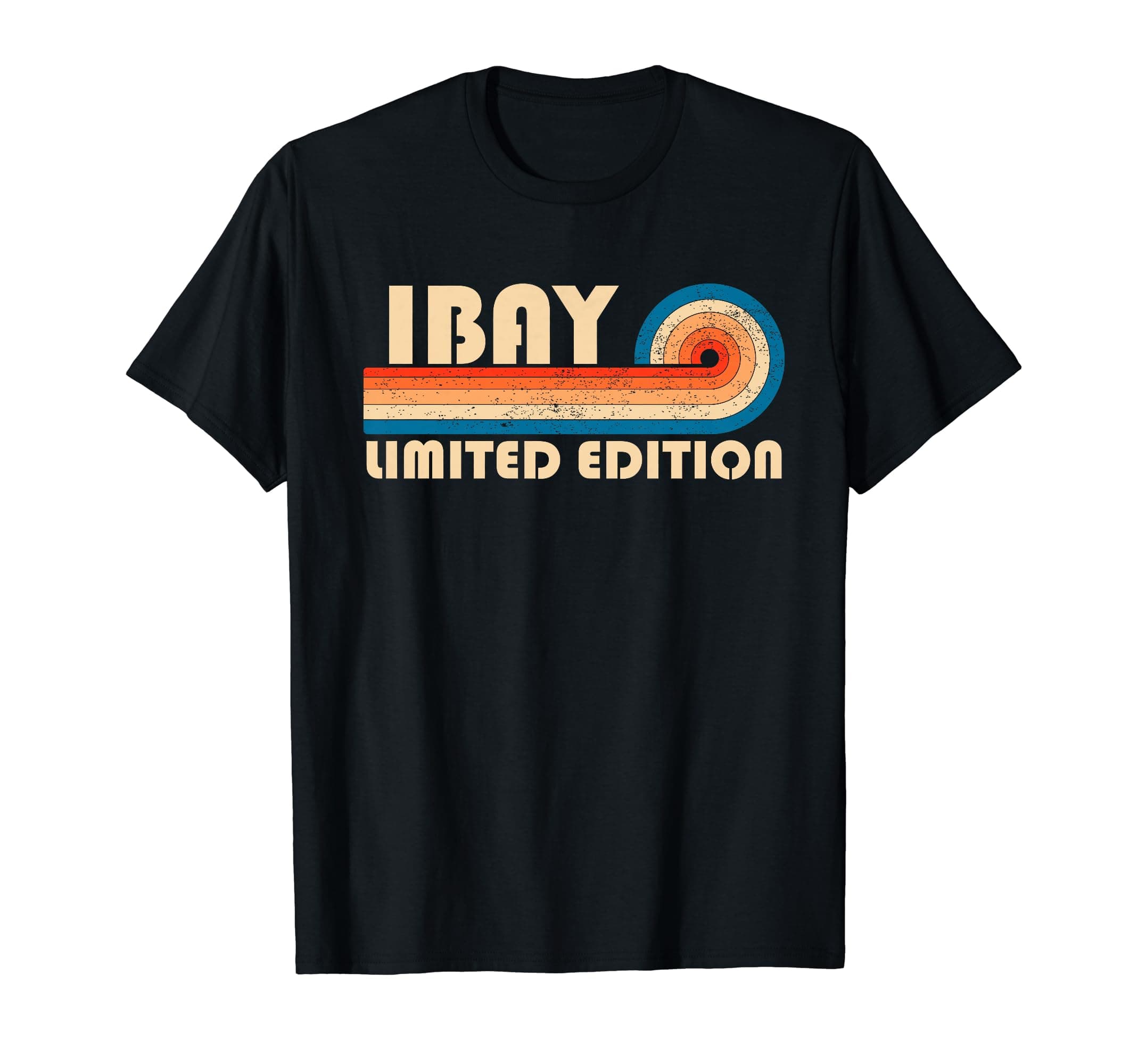 IBAY Surname Retro Vintage 80s 90s Birthday Reunion T-Shirt