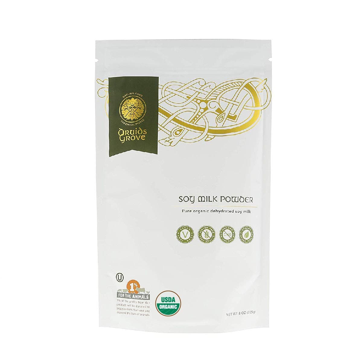 Soy Milk Powder Vegan ⊘ Non-GMO Gluten-Free OU Kosher Certified - 8 oz.