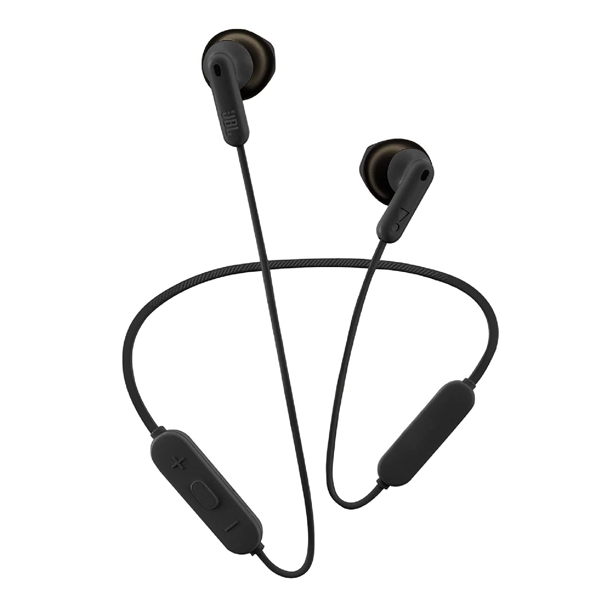 JBL TUNE 215BT - Wireless earbud headphones with Bluetooth 5.0, built-in microphone, and 16 hour battery life, in black