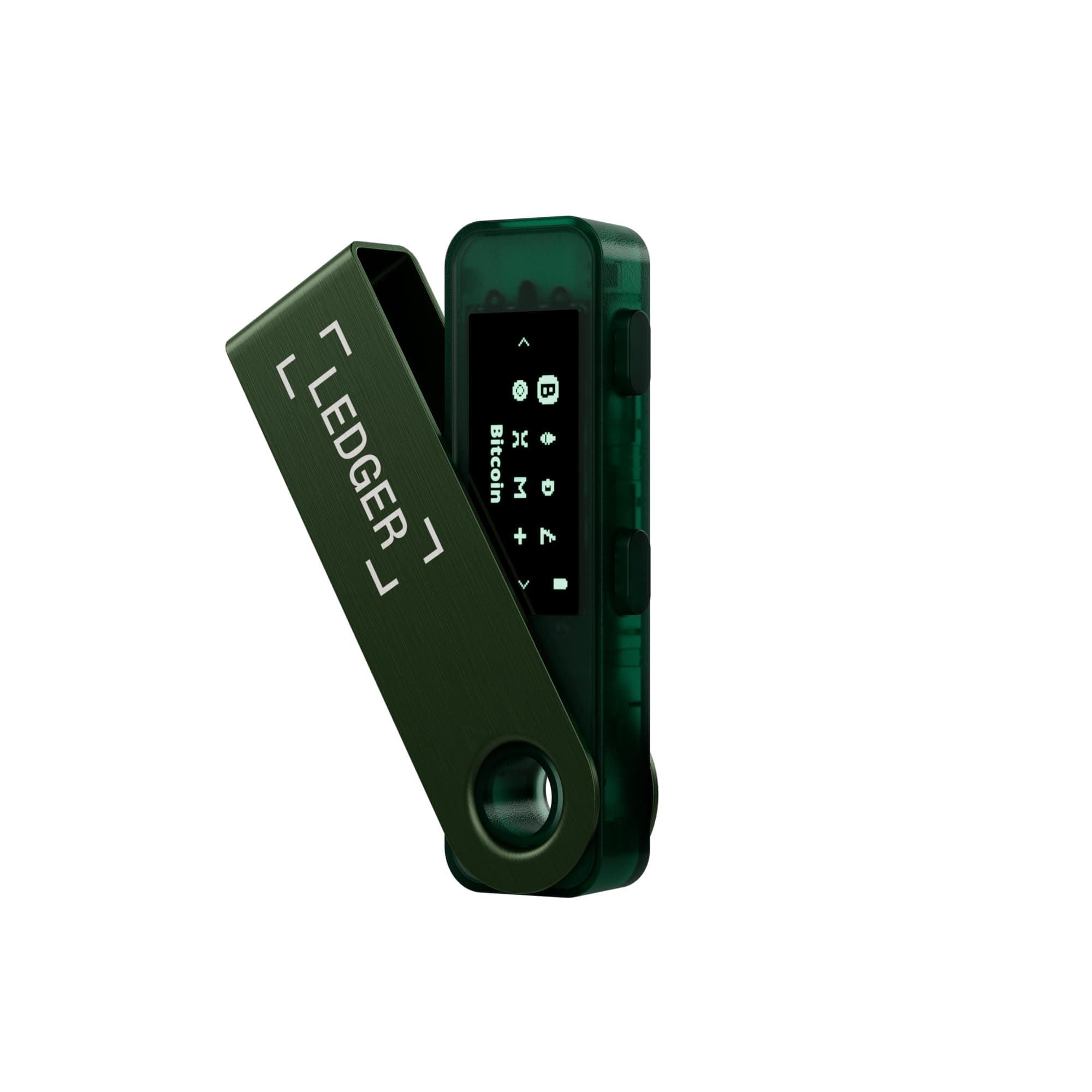 Nano S Plus Signer – The accessible way to manage your crypto & NFTs securely (Ledger Wallet for Desktop and Android only) – Emerald Green