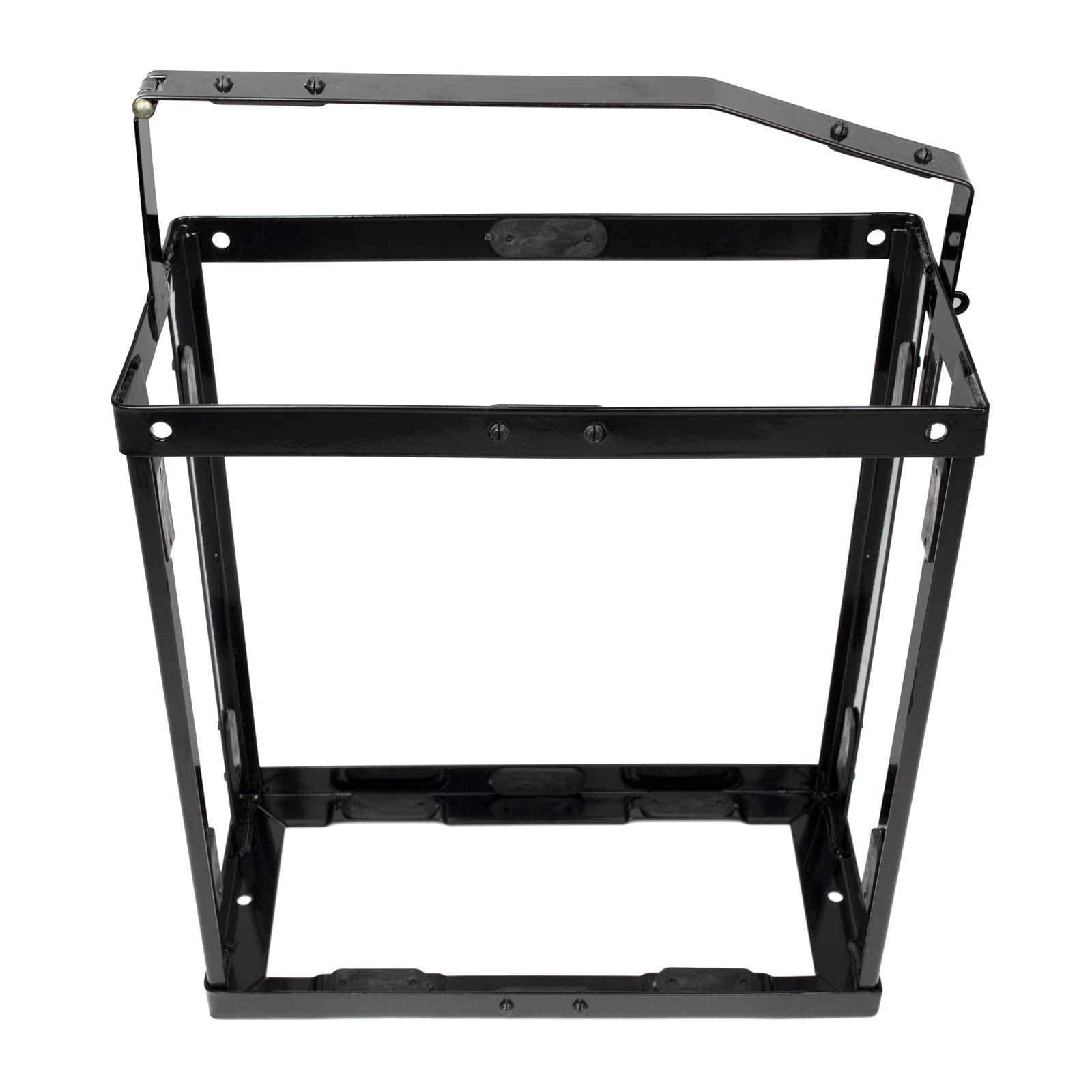 Lockable Jerry Gas Can Holder & Mount for Jeep, Truck, ATV & Storage (20 Liter / 5 gal (20" x 14" x 6.75"))