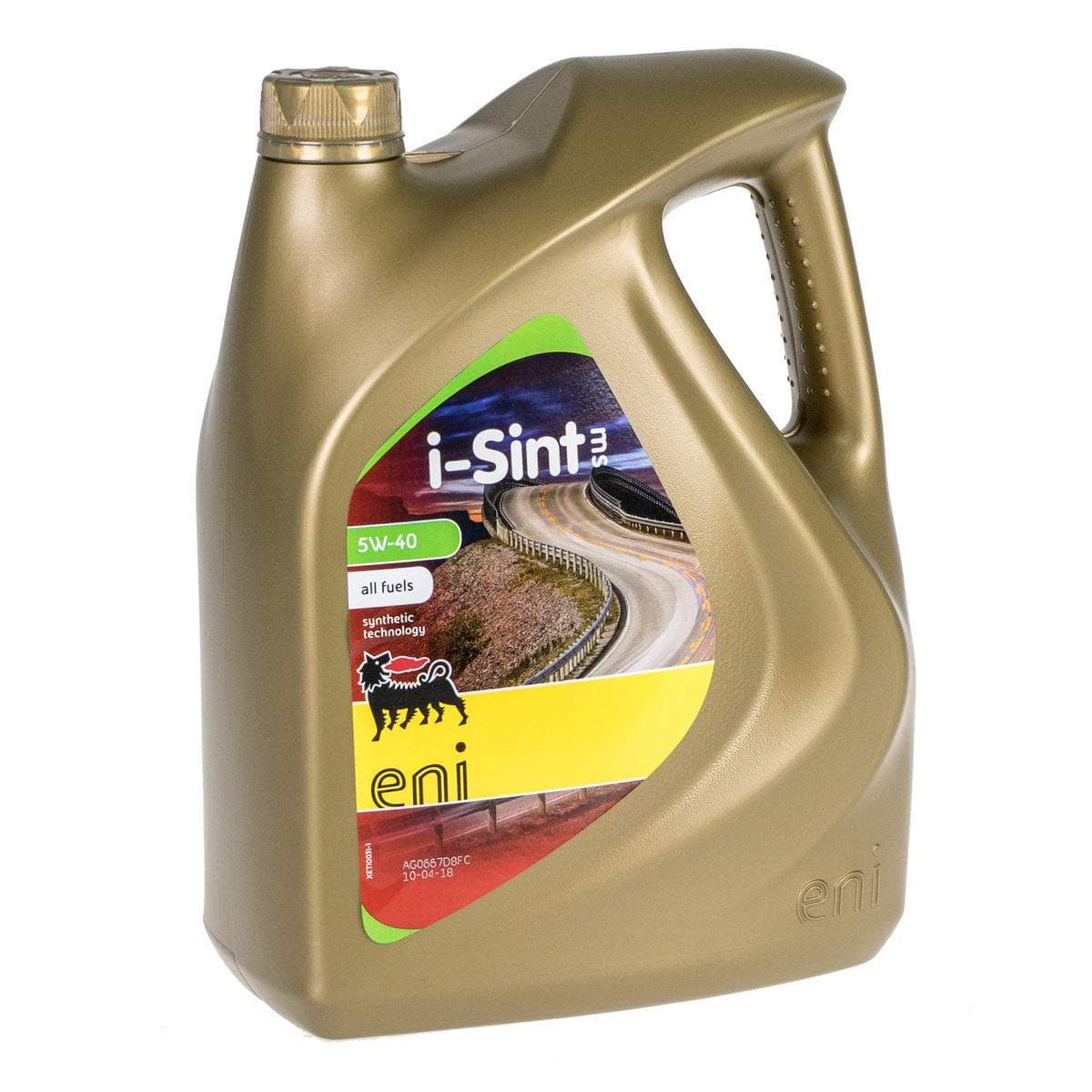ENI Agip i-Sint MS-5W40 Lubricating Car Oil Car - 5 L