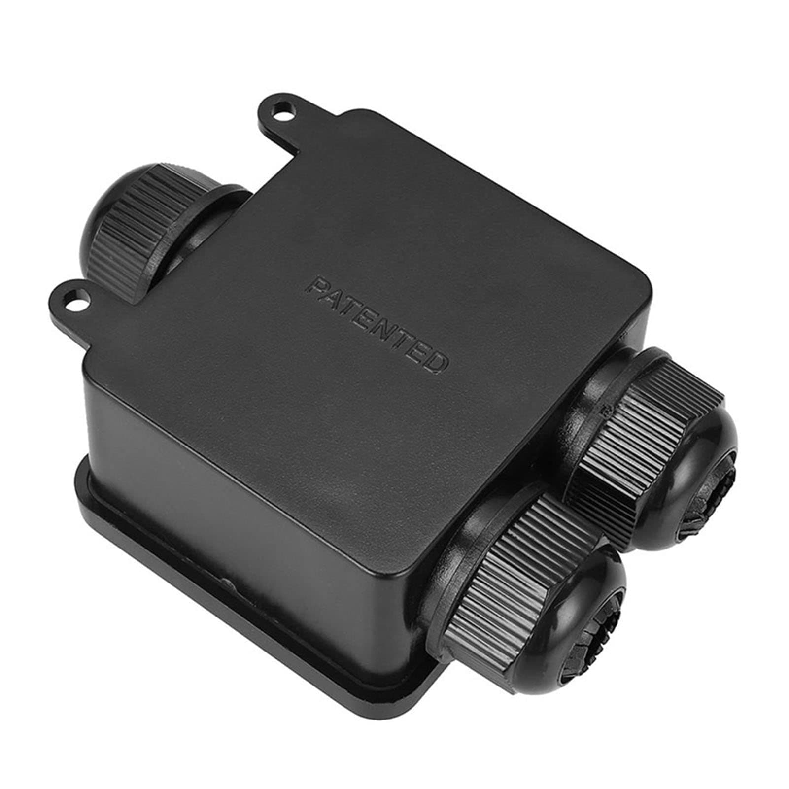 FawoonuWaterproof Outdoor External Electrical Junction Box Underground Cable Line Wes Power Cord Connector