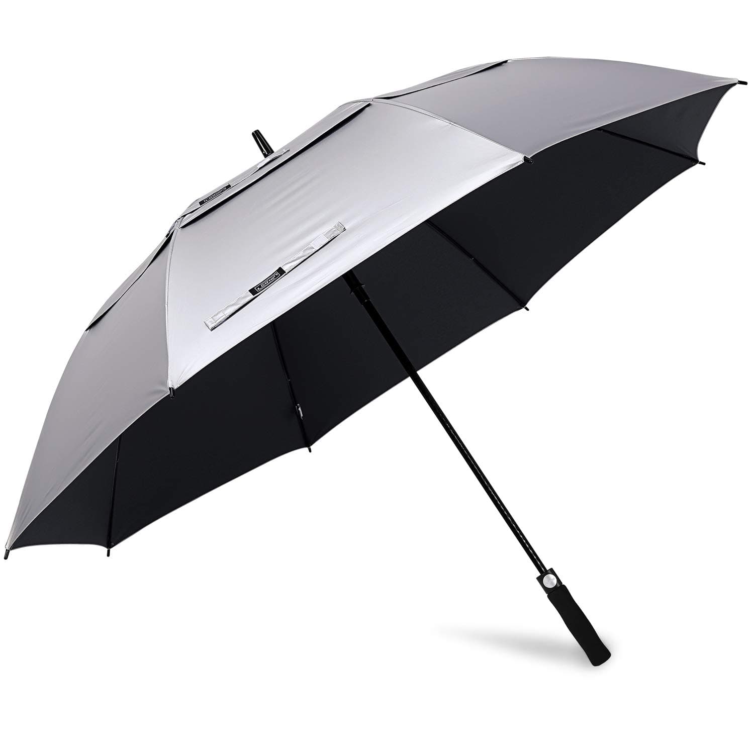 Golf Umbrella UV Protection 119/137/157/162/172cm Automatic Open Double Canopy Oversized Extra Large Windproof Sun Rain Umbrella