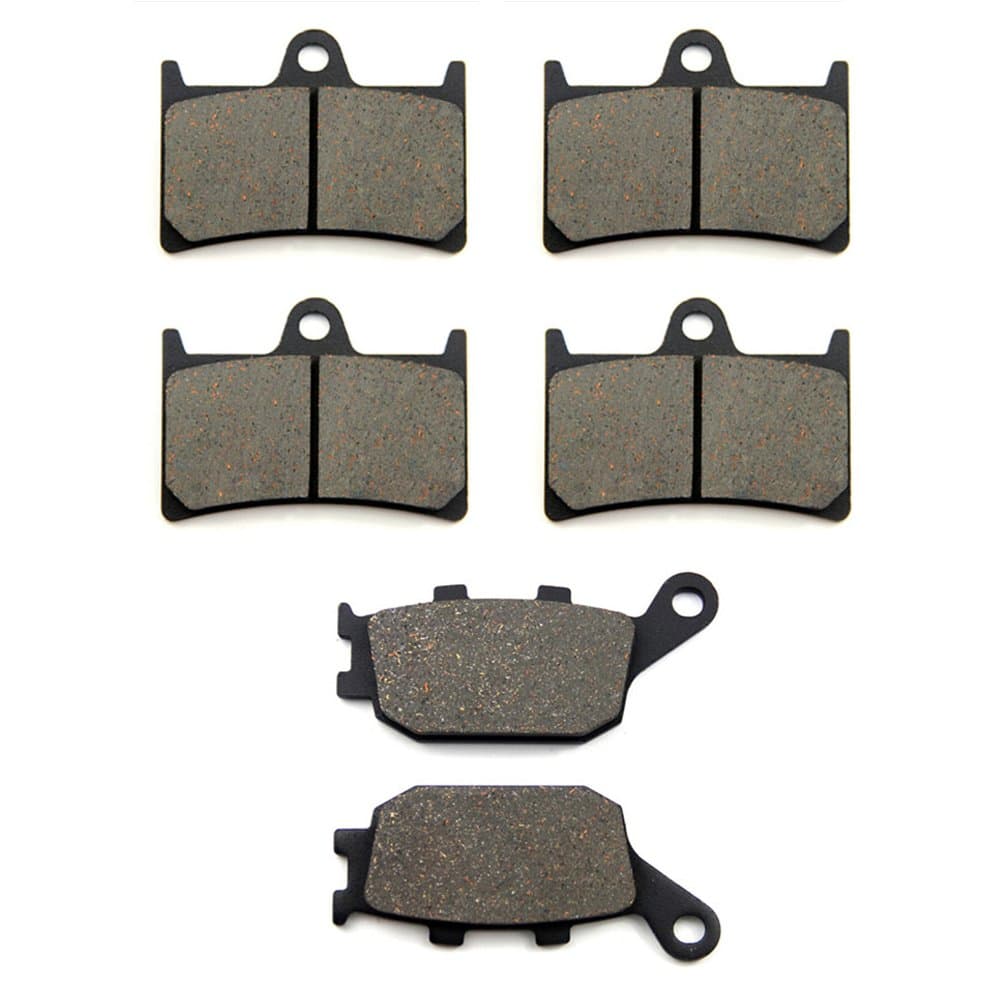 SOMMET Motorcycle front and rear brake pads for Yamaha YZF R6 2004-2016 FZ6 Fazer ABS 2007 FZ1 Fazer 2006-2015 FZ8N 800cc 2011-2015 MT-10 Tourer Edition 998cc 2018-2019 LT380-380-174