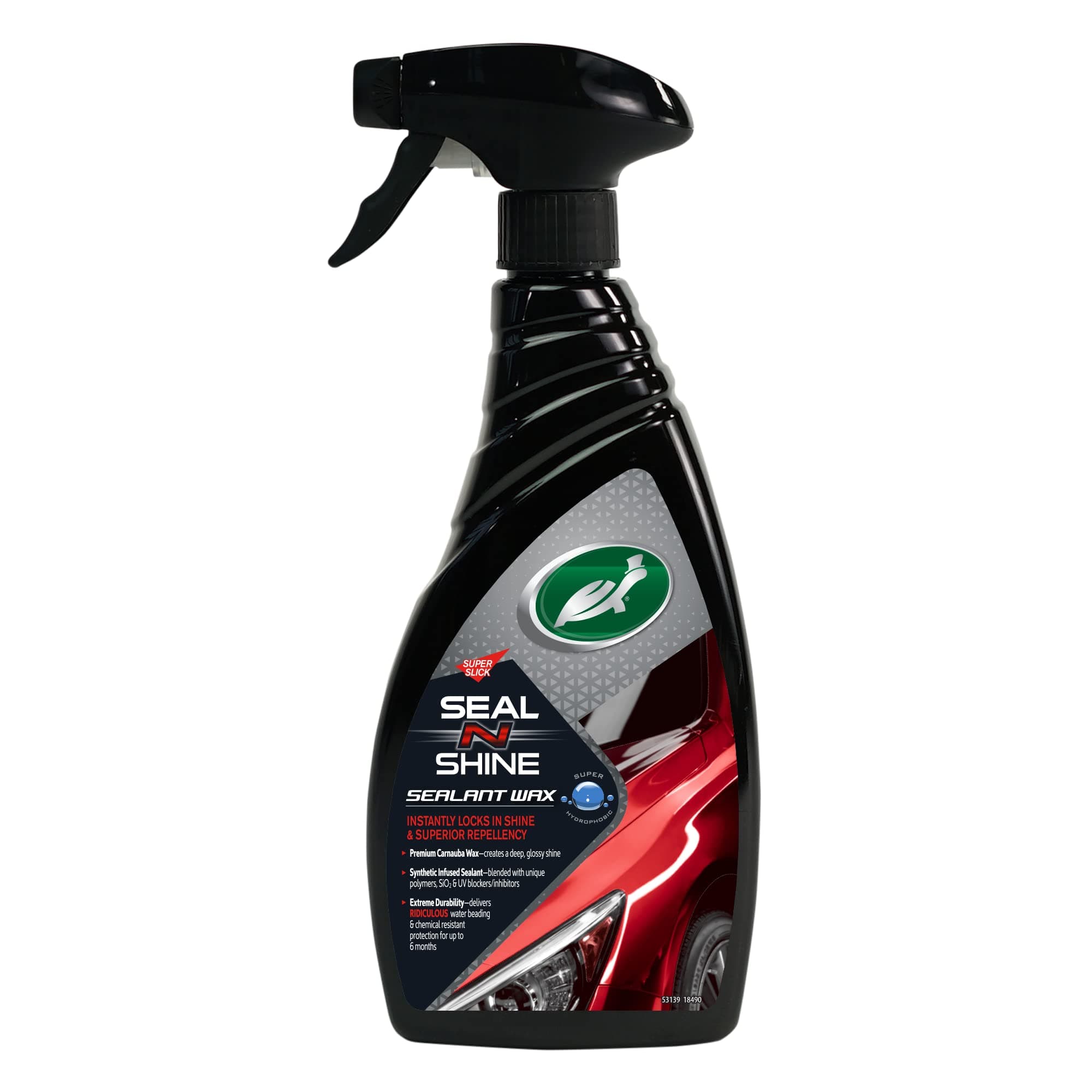 53139 Hybrid Sealant Spray Wax Hydrophobic Fused With Carnauba (500ml) (Seal & Shine)