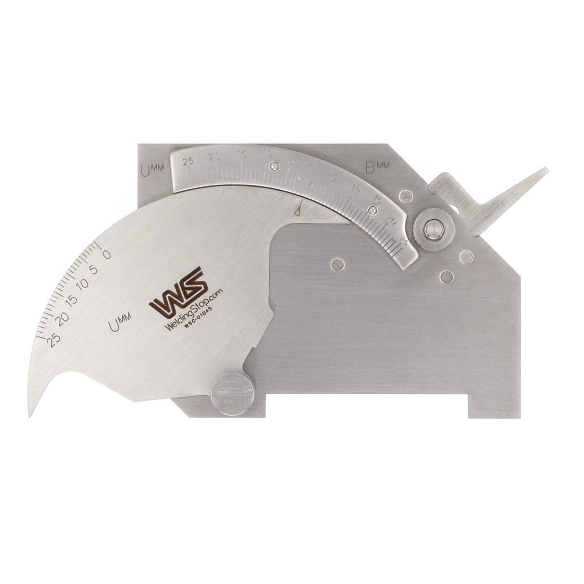 Bridge CAM Welding Gauge Weld Gage Measure Throat Leg Length Undercut Bevel Angle Gauge Metric