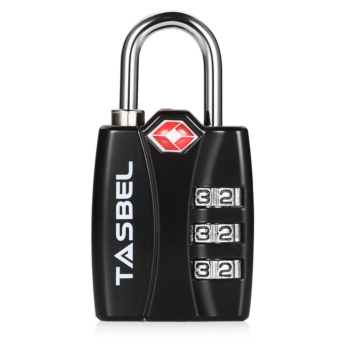 TSA Lock Heavy Duty Luggage Combination Locks for Travel with Sturdy Shackle - Lock Alert - Theft Protection