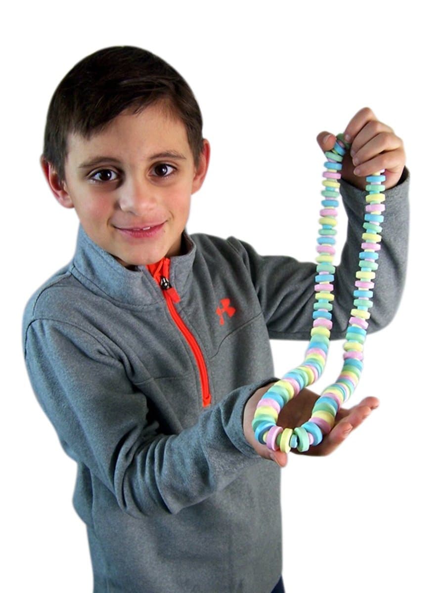 Mega Hard Candy Necklace Jewelry, 6.3 oz