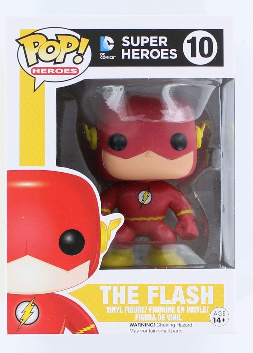 Funko DC Comics the Flash Vinyl Figure - Collectable Vinyl Figure - Gift Idea - Official Merchandise - Toys for Kids & Adults - Comic Books Fans - Model Figure for Collectors and Display