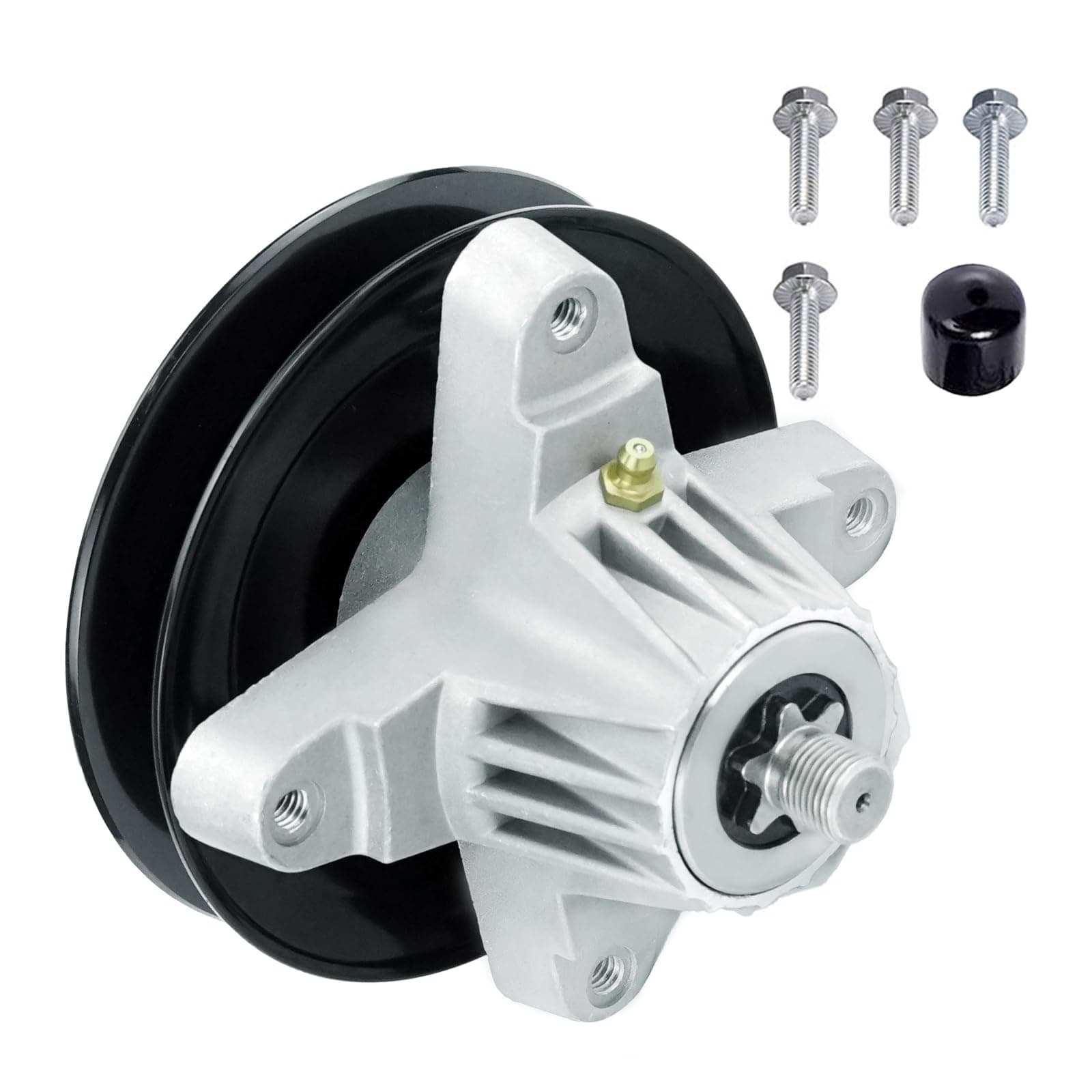 Lawn Mower Spindle Assembly for MTD Cub Cadet 918-05016 918-04825 618-04825 LTX1050 SLTX1050 LTX1050VT 50 inch Deck 618-04825A 618-04825B 618-05016 918-04825 918-04825A 918-04825B 918-05016 1 Pack