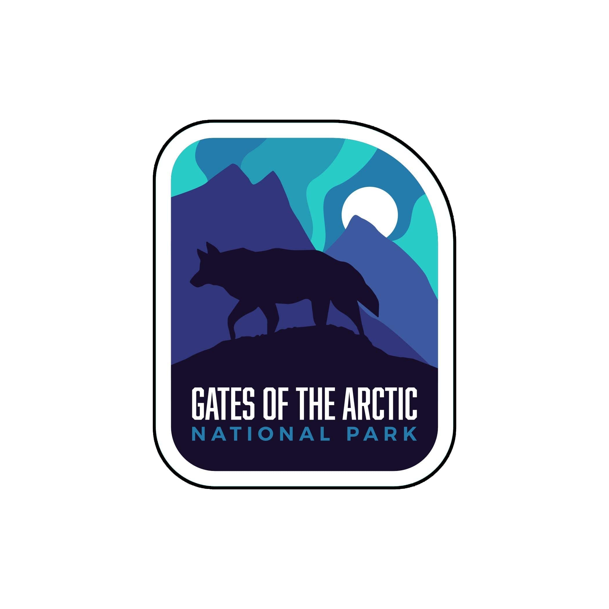Gates of The Arctic National Park Patch - Iron On Travel Badge - Gates of The Arctic Souvenir