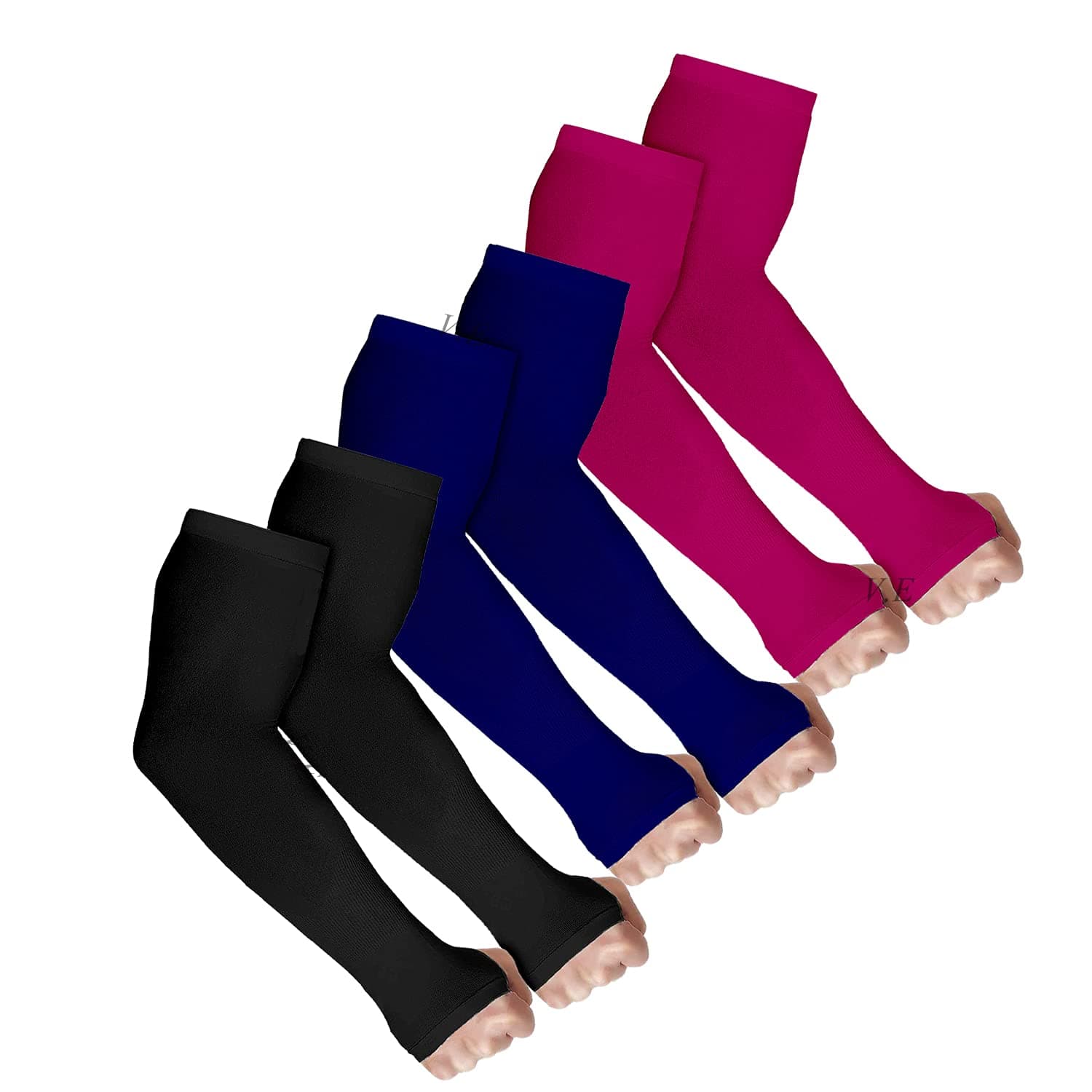 V.E UV Sun Protection Arm Sleeves for Men & Women, UPF 50 Arm Cover for Biking,Cricket,Cycling, Golf, Outdoor Sports