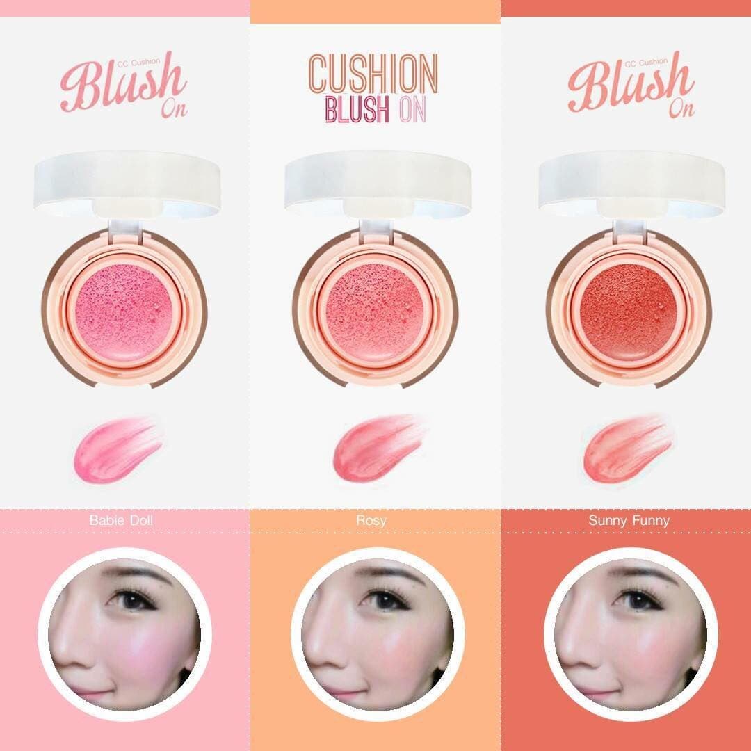 3-in-1 Rosy Cushion Blush on Soul Skin