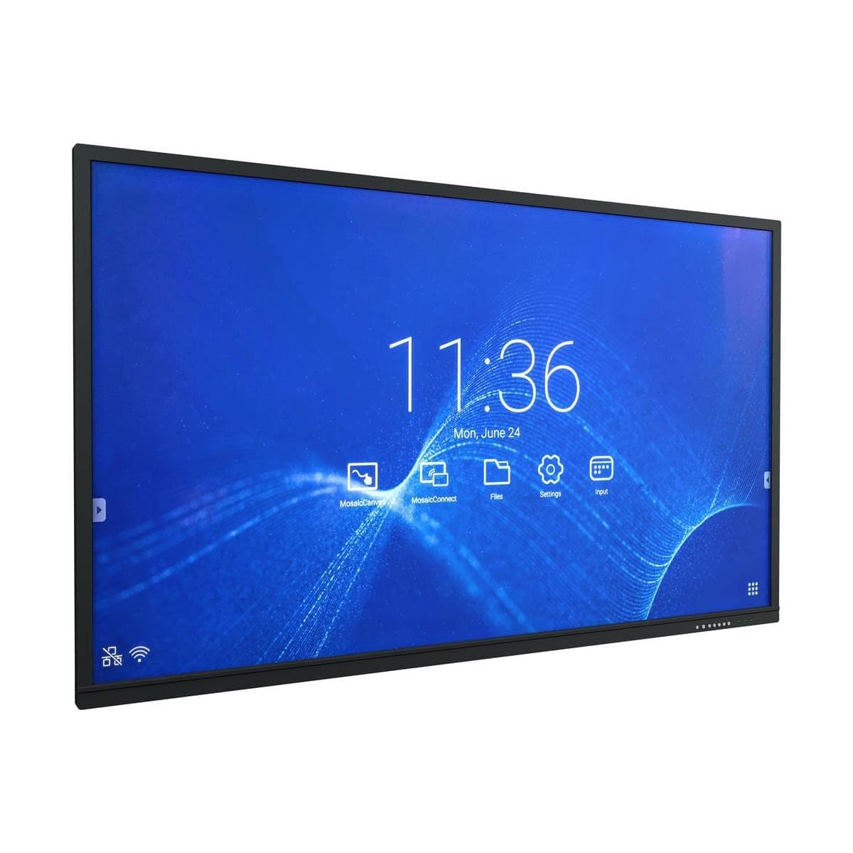 NEC CB751Q MultiSync - 75 inch Class LED Display - Interactive - 4K UHD (2160p) 3840 x 2160 - Direct-lit LED - Black