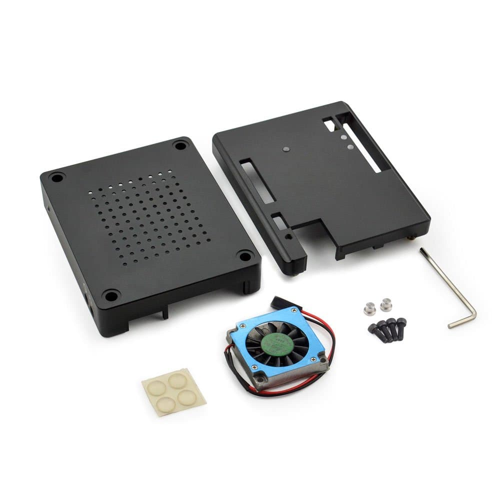 Aluminum Alloy Case for LattePanda - with a Cooling Fan as Gift