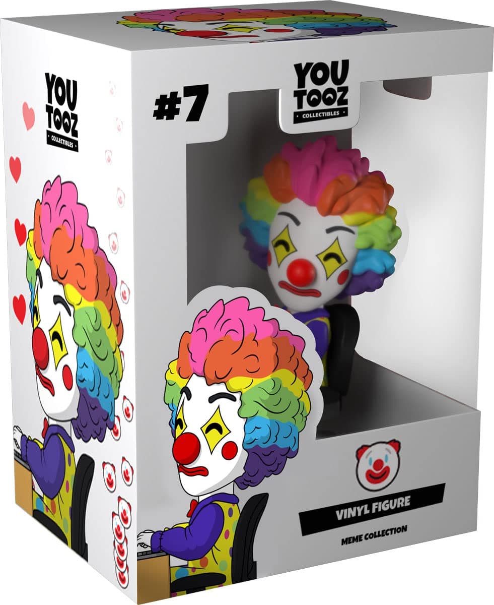 YouTooz Clown Meme 4 Inch Vinyl Figure - Meme Collection