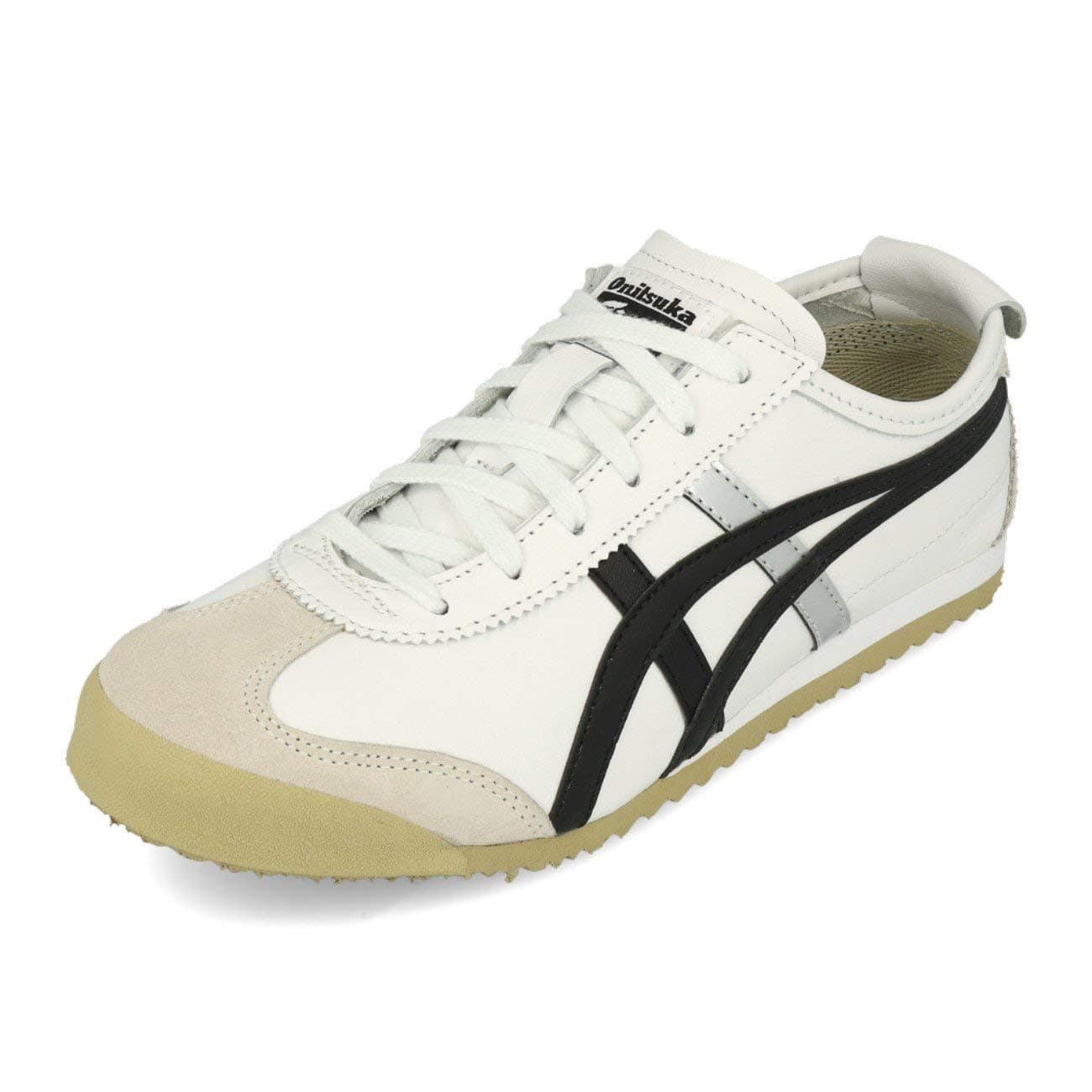 Mexico 66 DL408-0190-6H, Unisex Adults' Low-Top Sneakers, White (White/Black 0190), 5.5 UK (39 1/2 EU)