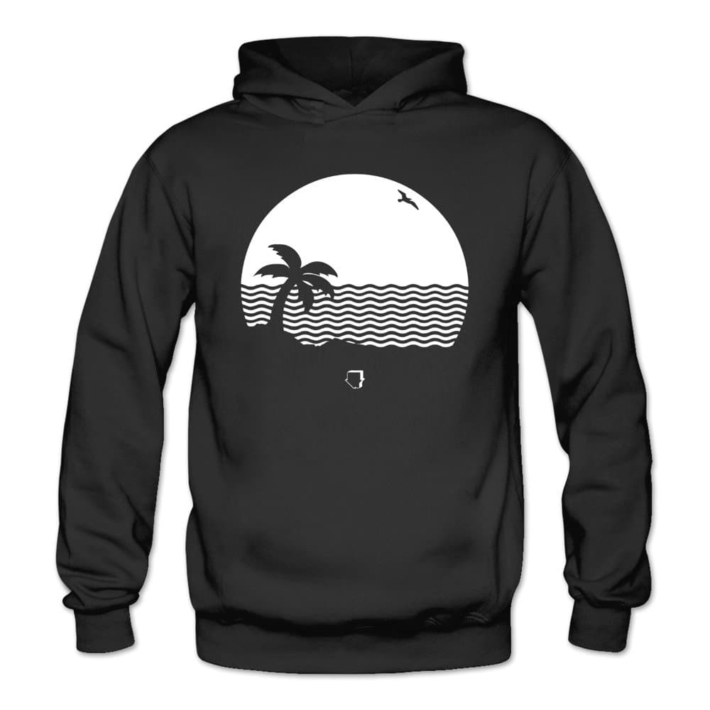 Women's The Neighbourhood Wiped Out Album Cover Hoodies Black