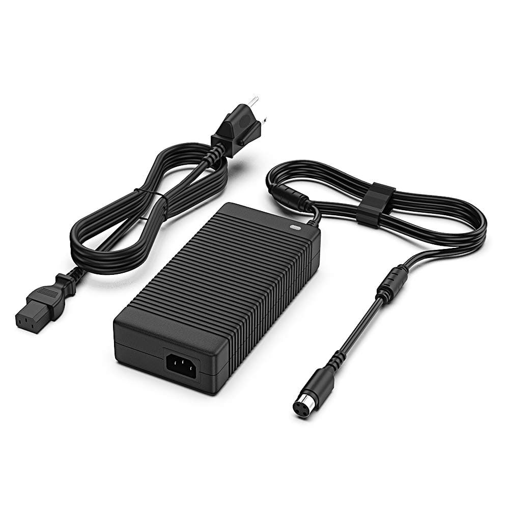 Delippo 330W 19.5V 16.9A Laptop Power Supply for MSI Alienware X711 GT83VR MSI Desktop Trident 3 Series ADP-330AB D Clevo P370SM-A P775DM3G GT83VR-6RF-Titan-SLI 4 Hole