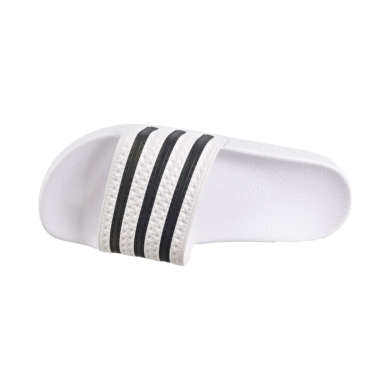 Men's Adilette Slide Sandal White/Black BB0117