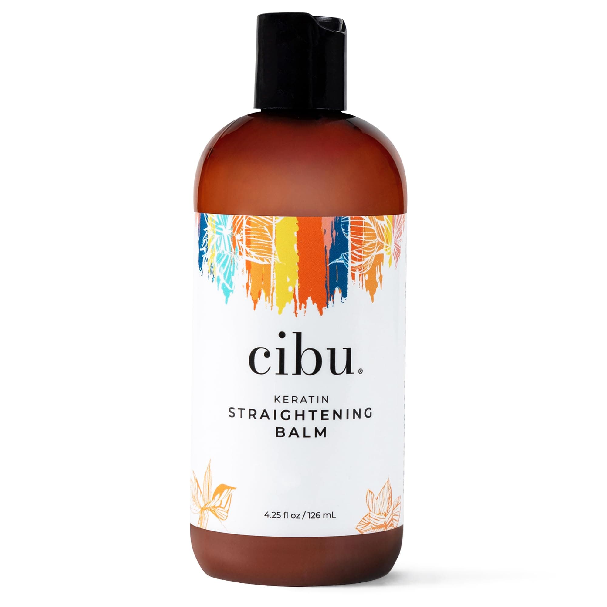 Keratin Straightening Balm | Heat Protectant | At-Home Treatment | Frizz Prevention | Hair Moisturizer | 4.25 Ounces