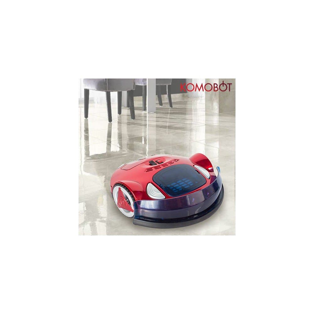 KomoBot-Robot Vacuum Cleaner, 25 W, High Capacity Battery, 140 ml Tank, 30 min Autonomy