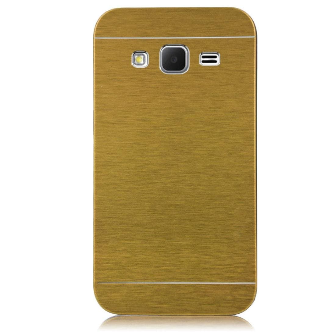 Sannysis luminum Metal Case Cover For Samsung Galaxy Core Prime Prevail LTE G360 (Gold)