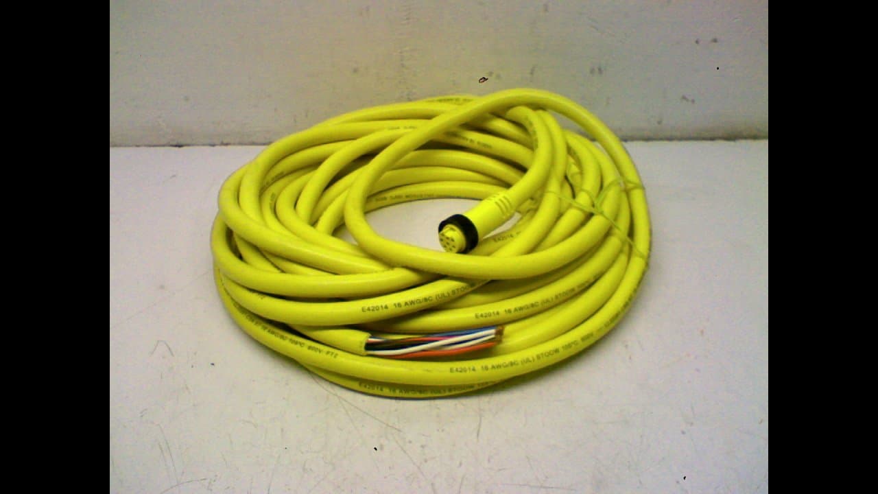 Brad Harrison 43101 Cordset 8 Pole Female Straight 45 Feet 43101