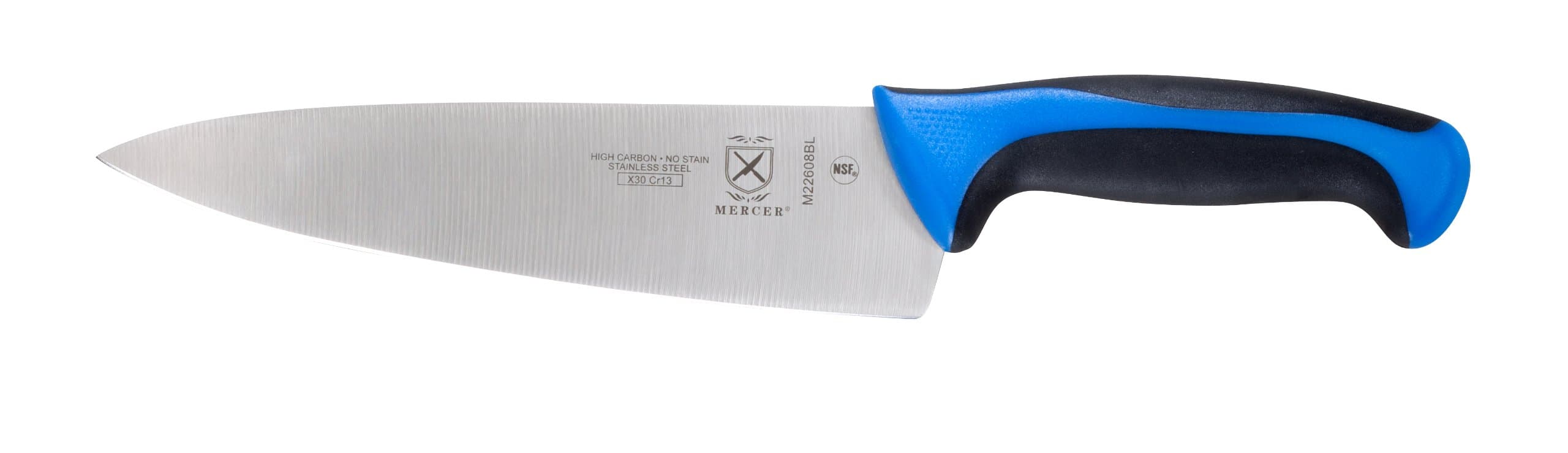 Mercer Culinary Millennia Level A4 Cut Glove, 18 Ga, X-Large, Blue 8-Inch Chef's Knife Multicolored M22608BL