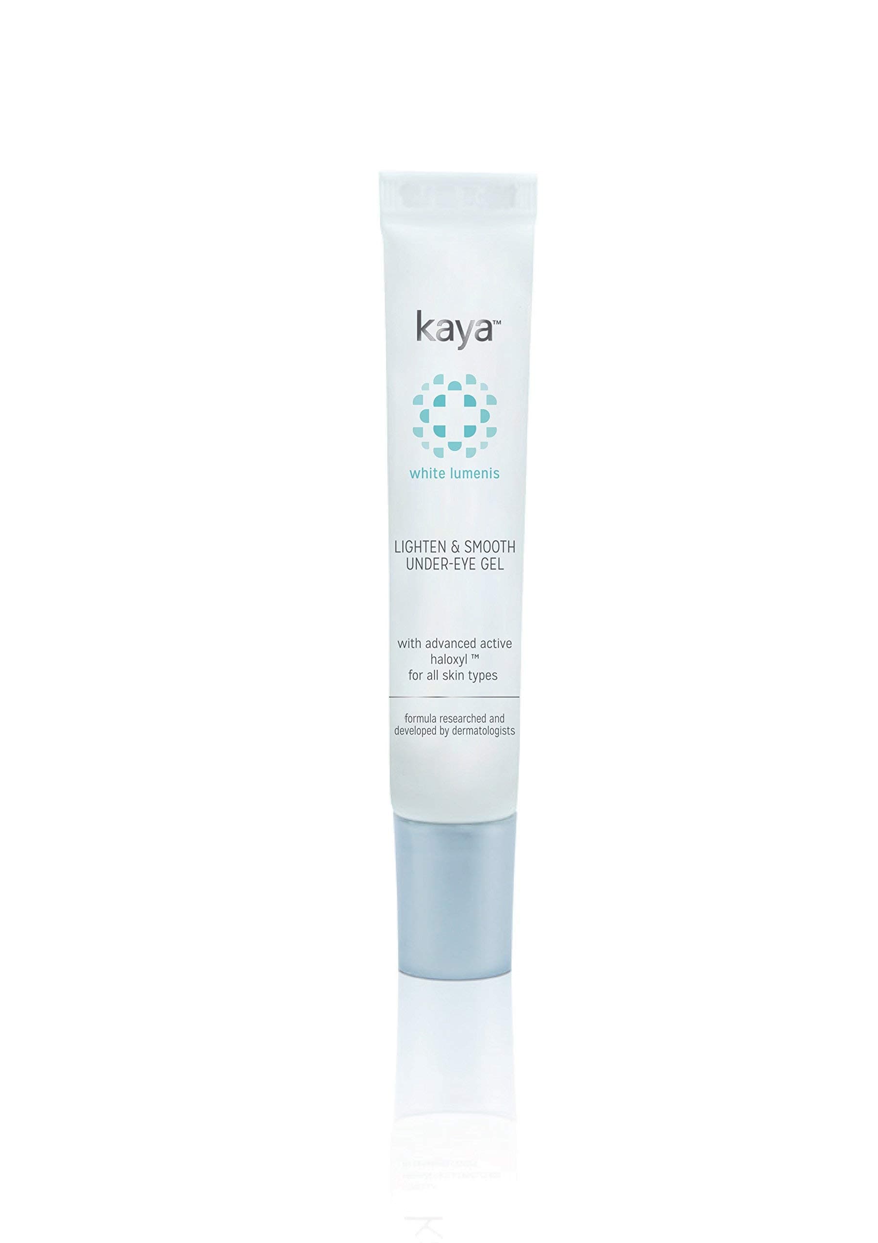 Kaya Clinic Kaya Lighten & Smooth Under Eye Gel 15Ml | Reduces Dark Circles & Puffiness | Makes Under Eye Skin Firm & Tight | Even Tone Under Eye Skin