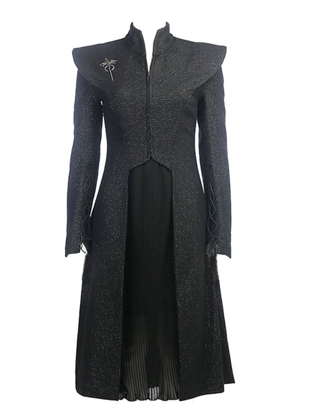 Daenerys Costume Game of Thrones Season 7 Cosplay Dragon Mother Suit and Brooch