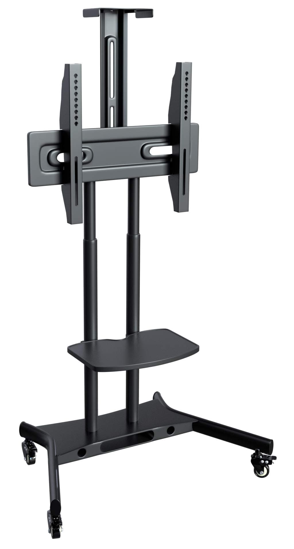 Rife Mobile TV Trolley Stand with Mount for LED LCD Plasma Flat Panel Screens and Displays 32'' to 65 inch (Heavy Duty TV Trolley for 32-65 INCHES TV)