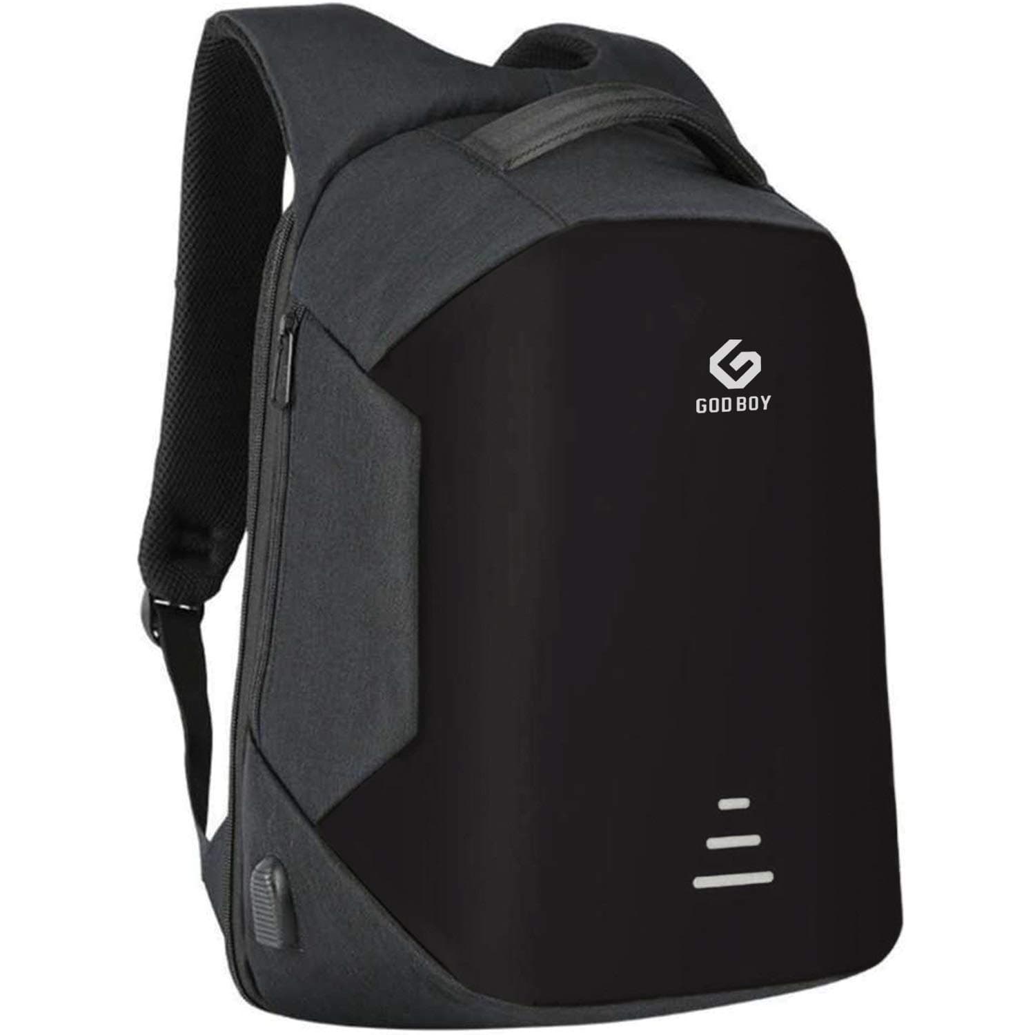 ENJOY the celebration people Blue Life Anti-Theft Canvas 15.6-Inch Laptop Backpack with USB Charging