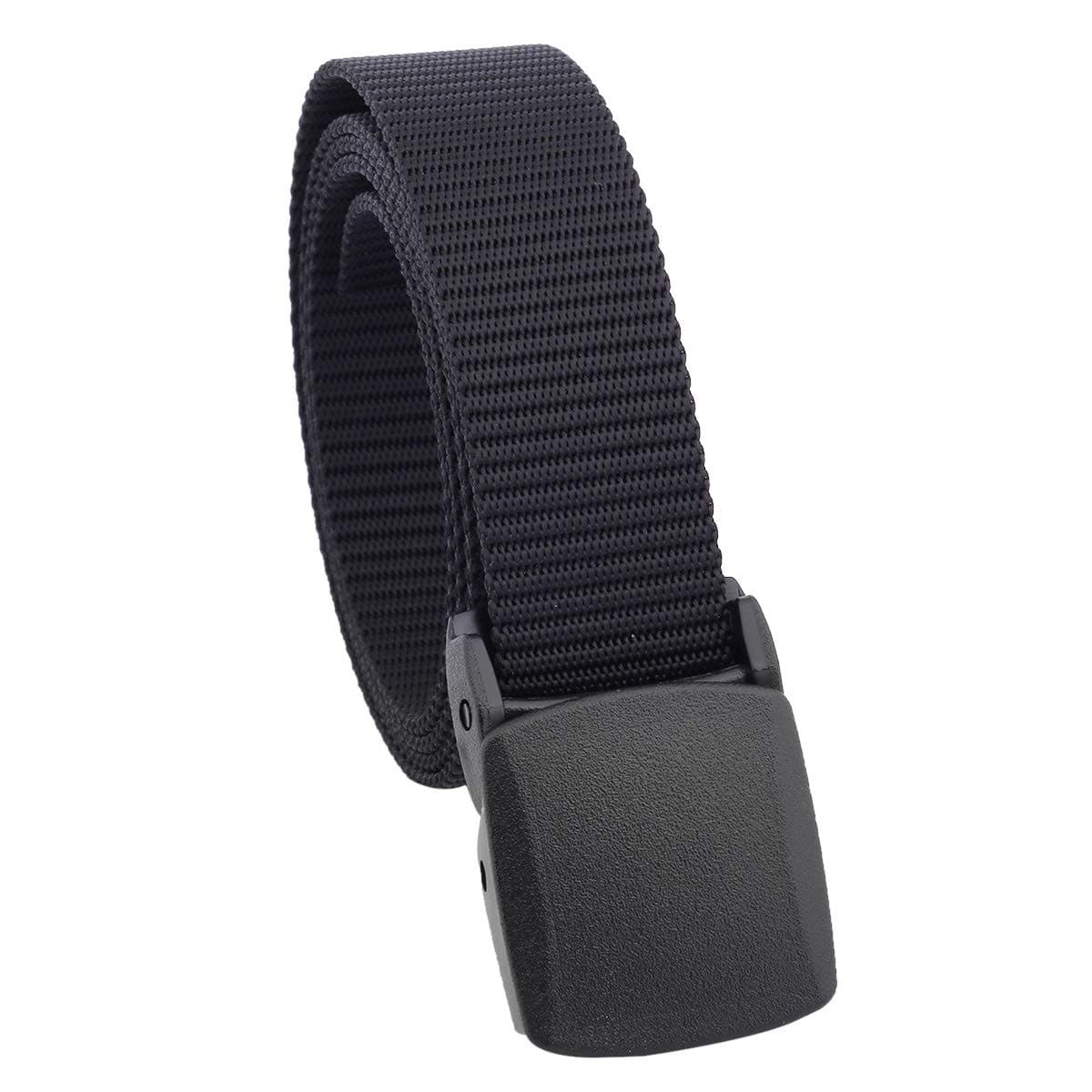 Women's Nylon Webbing Military Style Tactical Duty Belt with Plastic Buckle