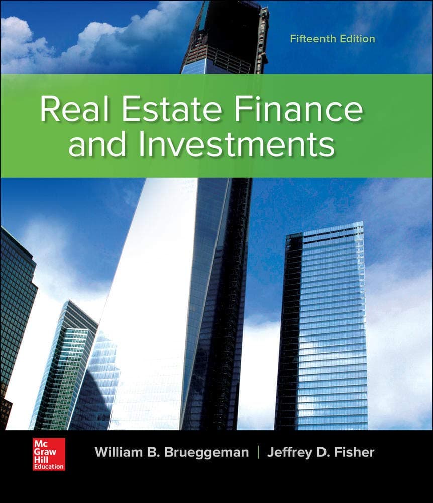 Real Estate Finance & Investments