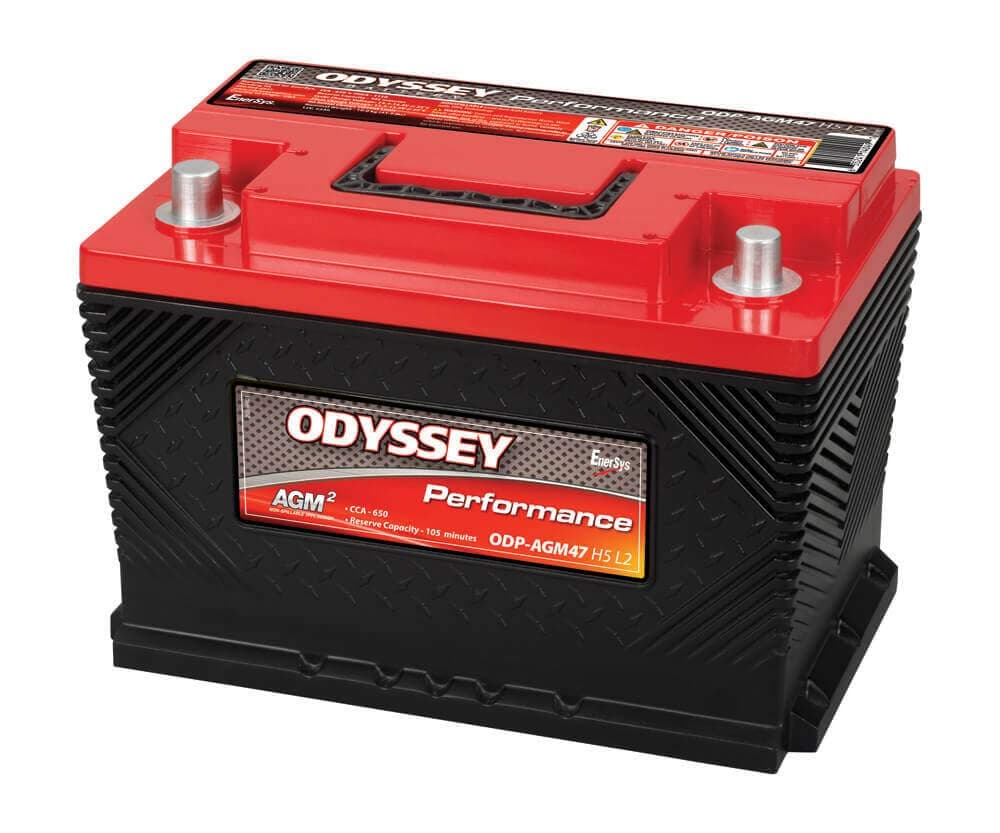 Odyssey Battery ODP-AGM47H5L2 Performance Series AGM Battery, Passenger Car