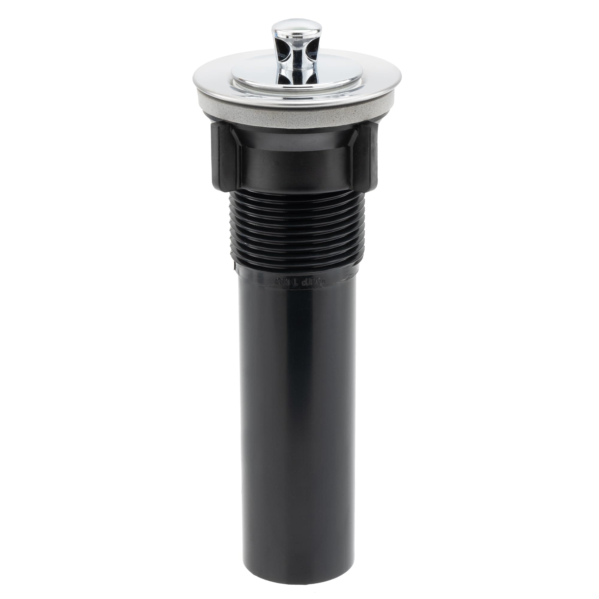 RecPro RV Stainless Steel Sink Drain | Removable Drain Stopper | Plastic Material | Fits Various Sizes