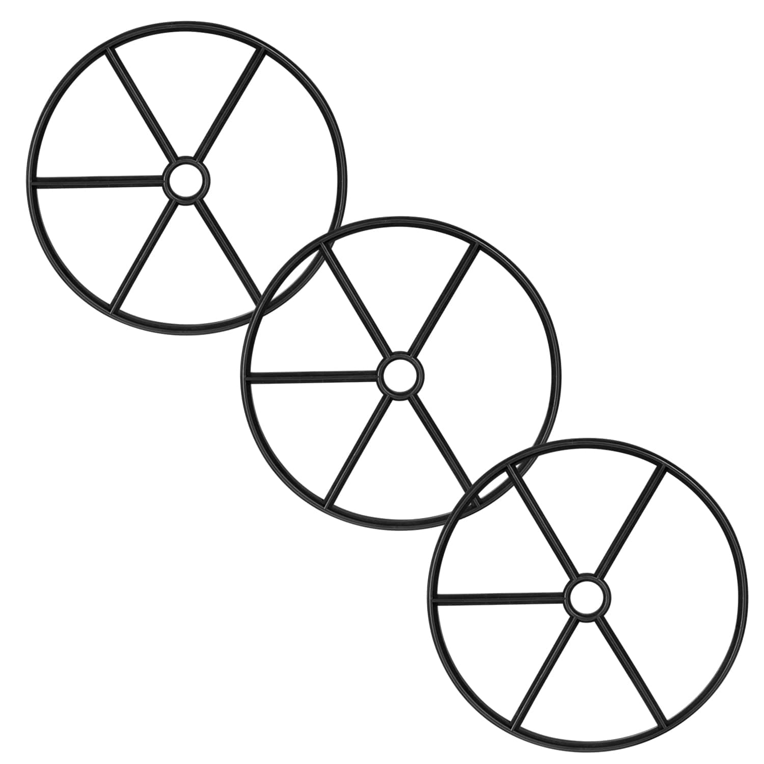 Ussuray 271148 Gasket Diverter Spider Gasket Kit Compatible with 2-Inch Top Mount and Side Mount Pool & Spa Multiport Valve 3PCS