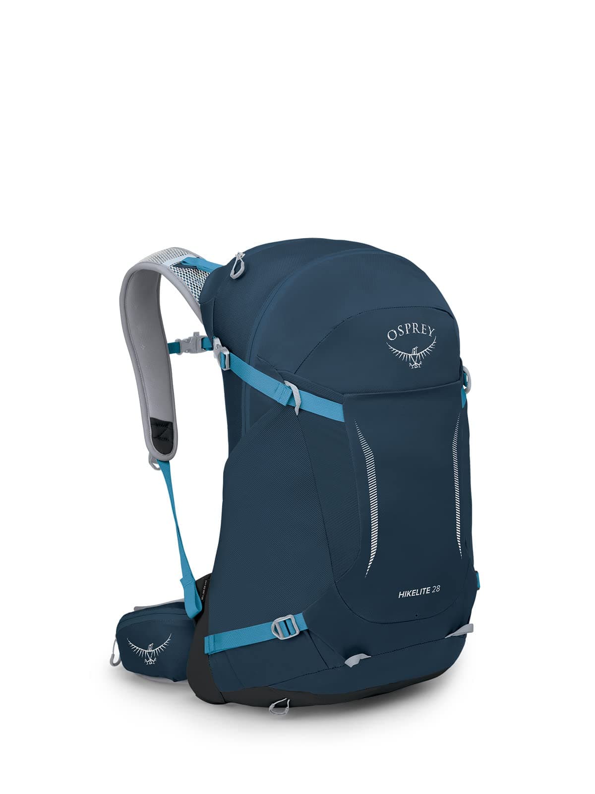 Osprey Hikelite 28L Unisex Hiking Backpack, Atlas Blue, S/M