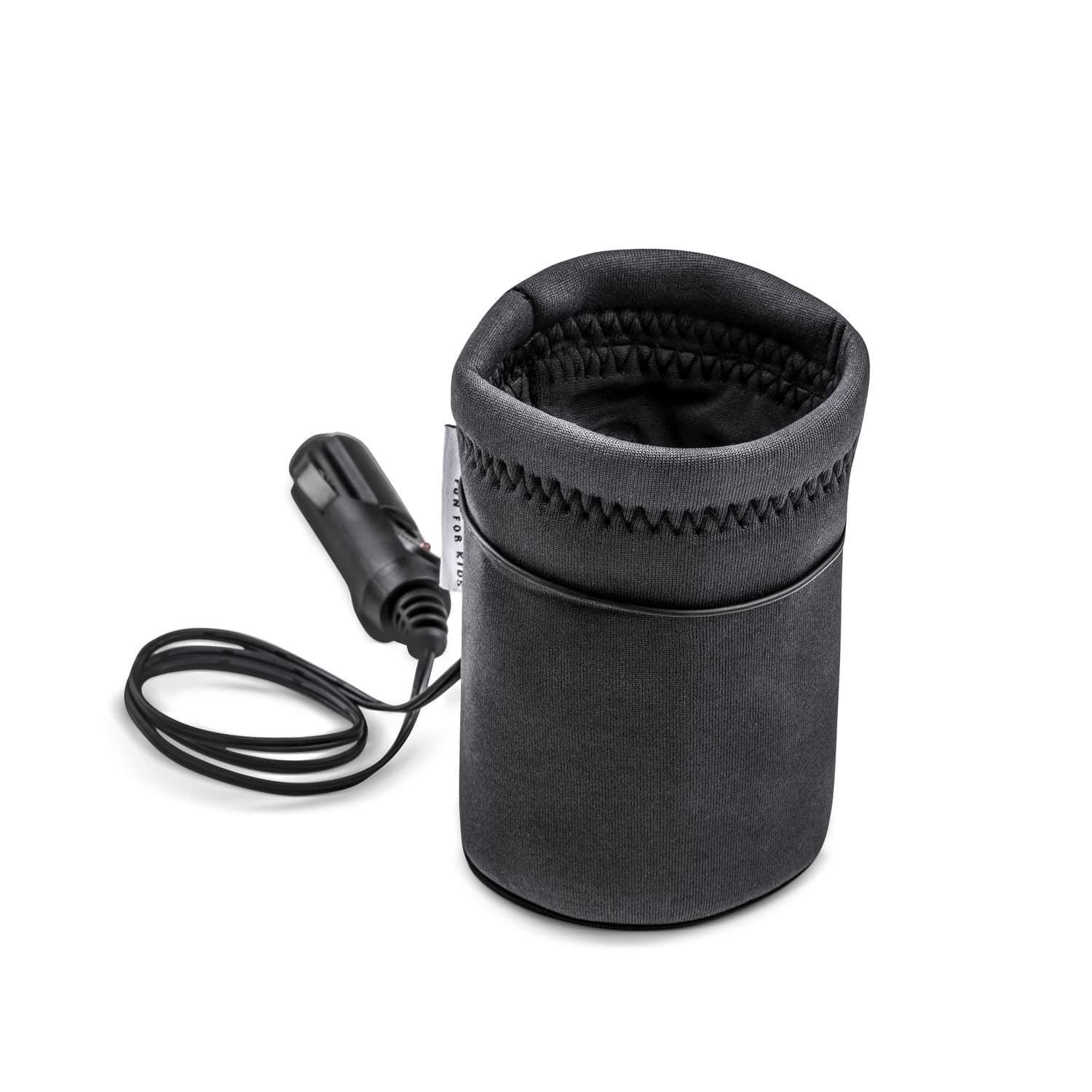 Hauck Feed Me In-Car Baby Cup Warmer for Travel Trip Car Bottle Heater for 12 V Cigarette Light Outlet, Grey