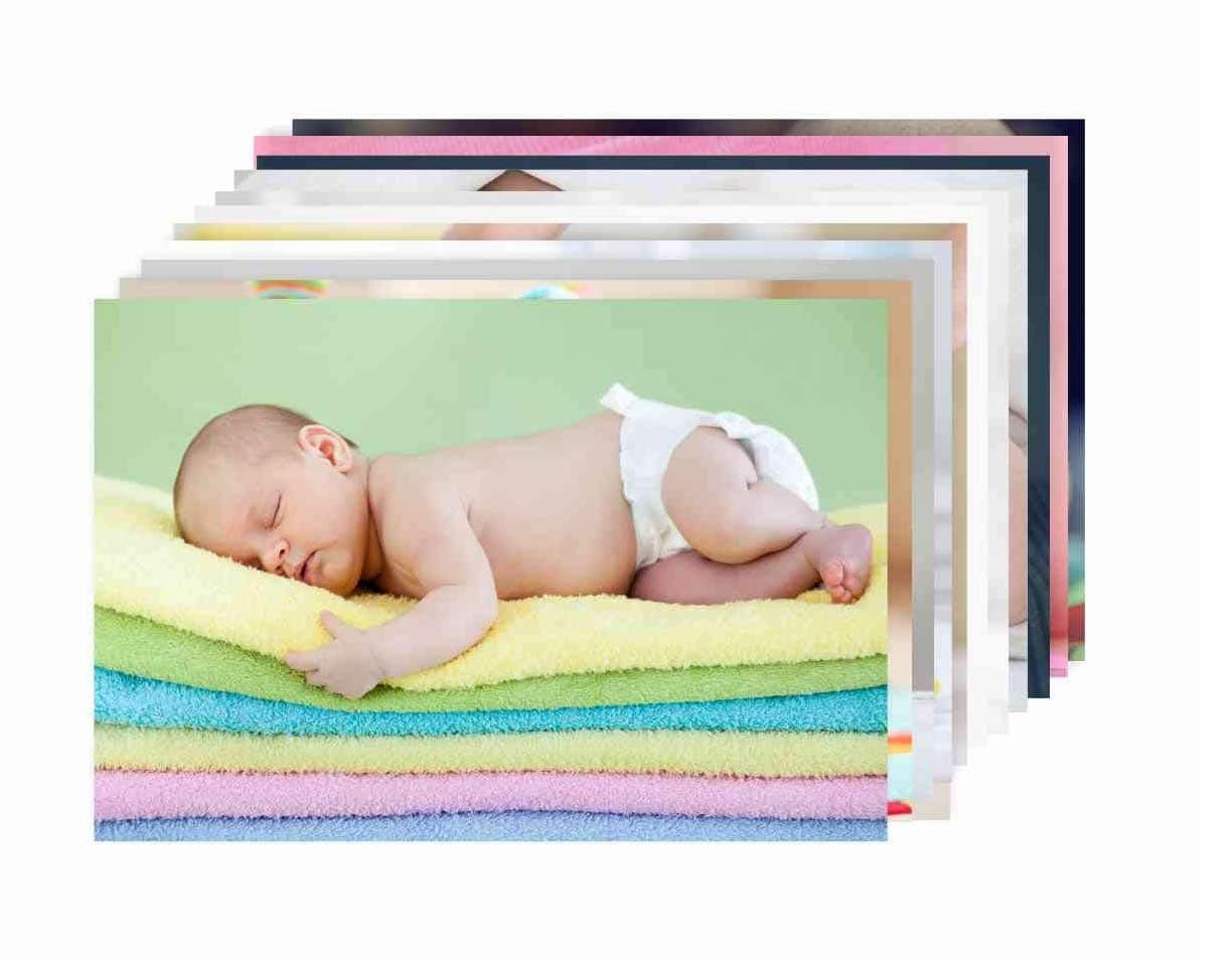 LADECOR Kids Educational Unframed Poster With Tape cute baby thick Paper Posters (12 X 18-Inch) - Set Of 10