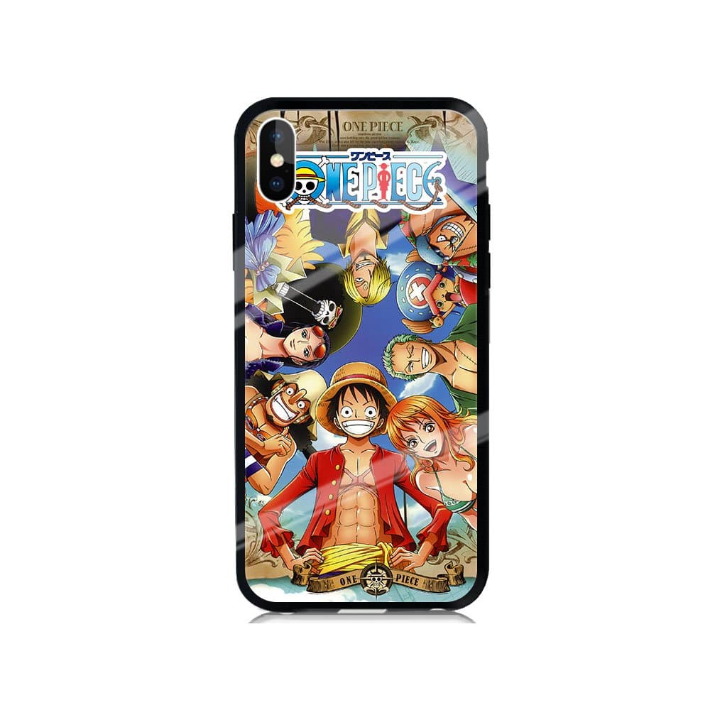 LookSeven iPhone 7/iPhone 8 Case,Snoopy Pattern Shock Absorption Double Anti-Scratch Tempered Glass Case Cover with Protector Sling For iPhone 7/iPhone 8 #07